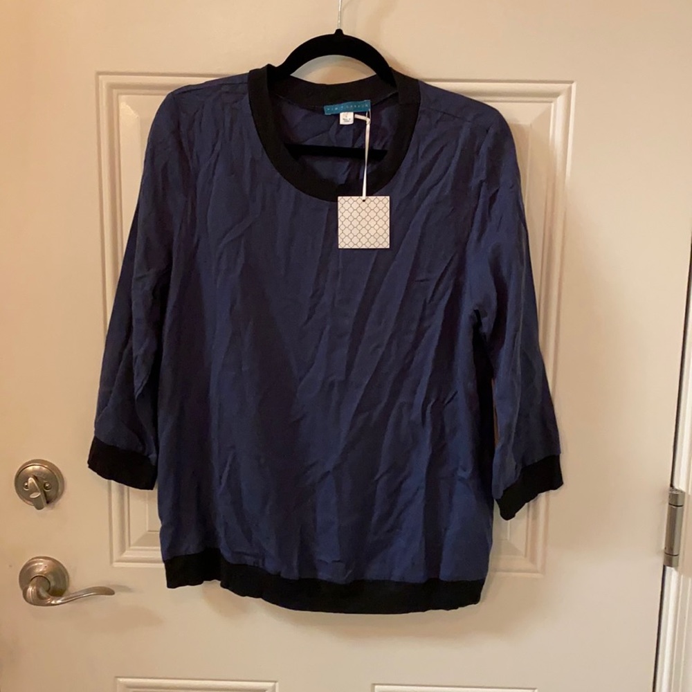 PIM + LARKIN NWT Women’s Tunic Top Size Large, Self 100% Lyocell,
